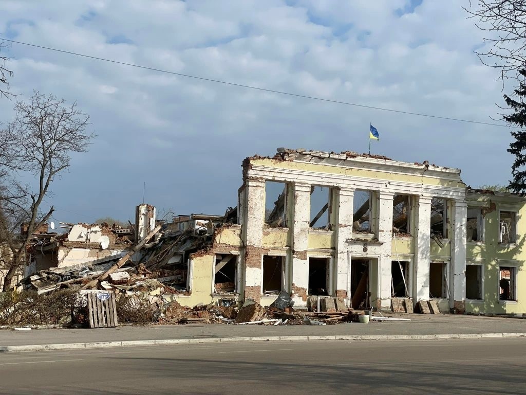 Зруйнований маєток Леопольда Кеніга