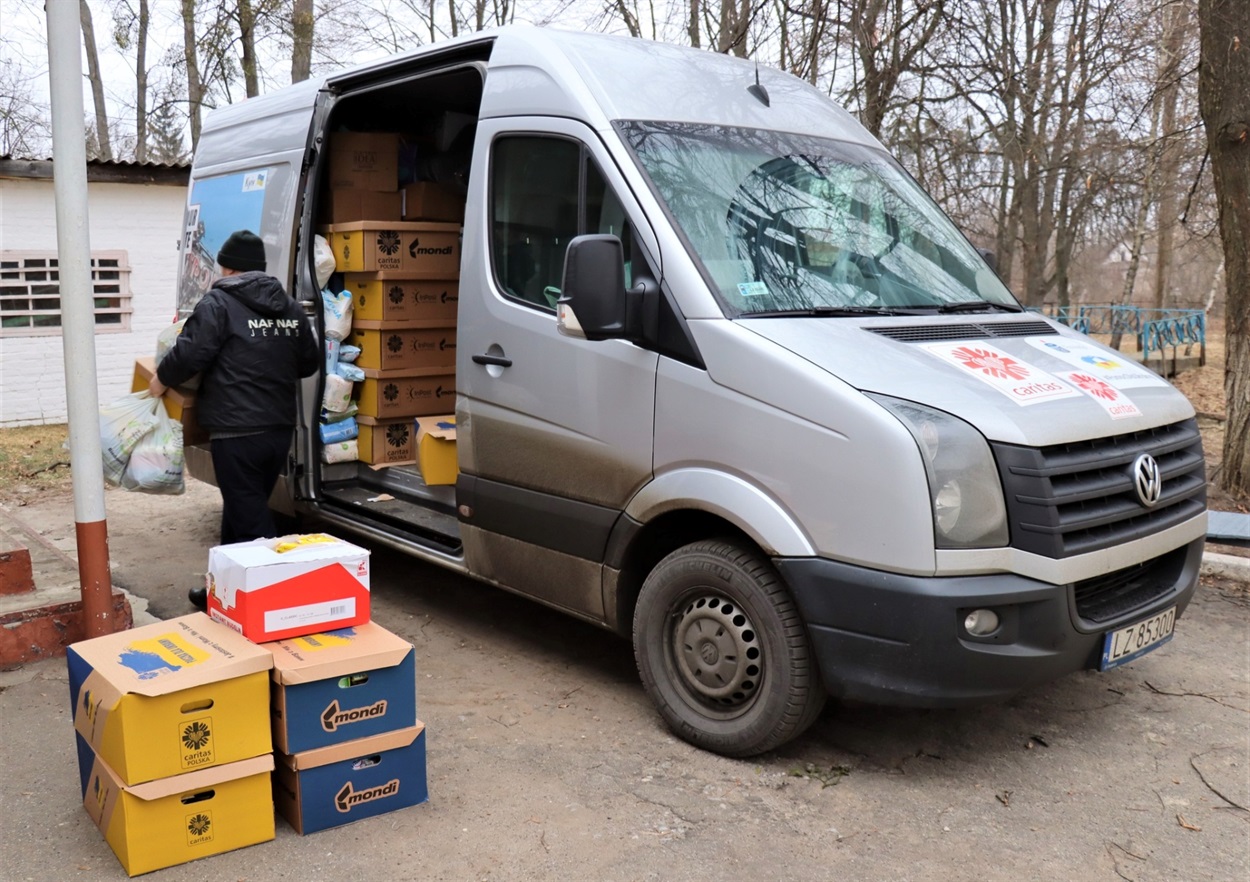 Гуманітарна допомога від релігійної місії Карітас-Спес Харків