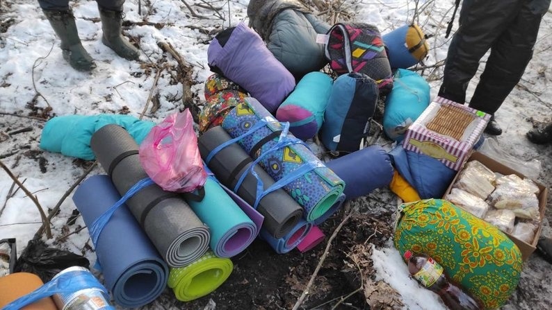 Як жили партизани Тростянця в лісі