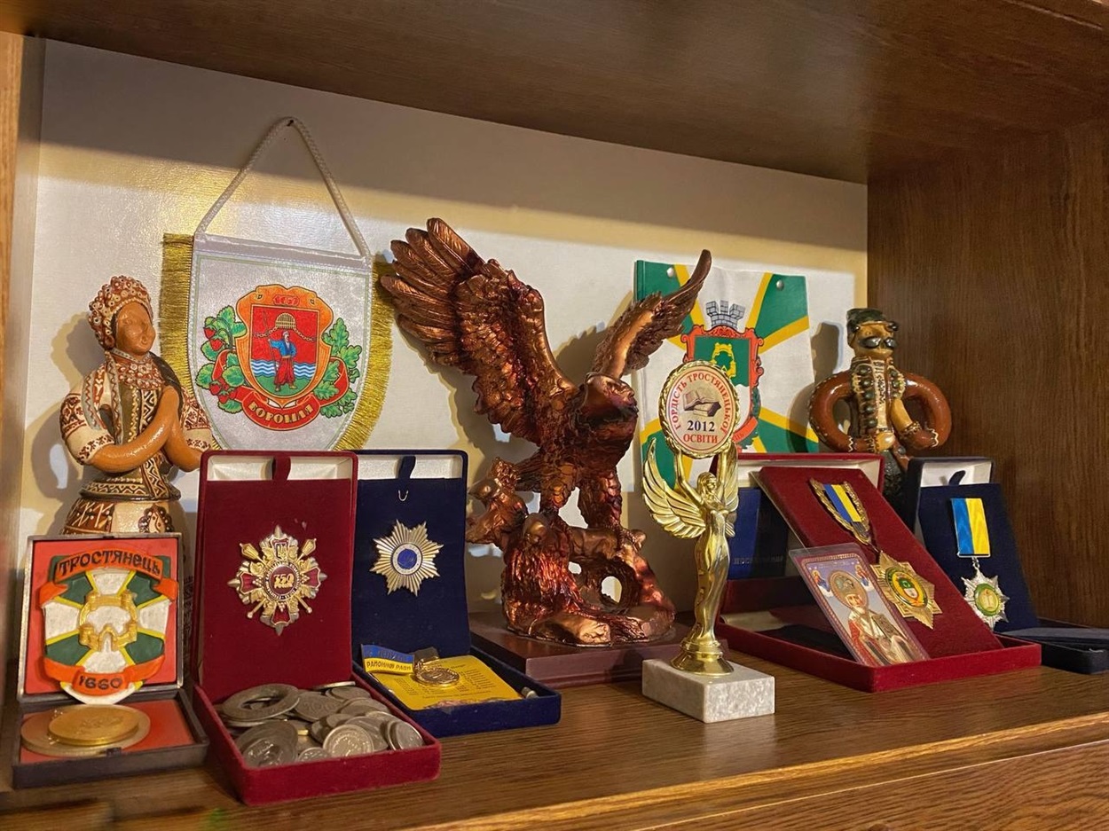 Домашня колекція нагород Миколи Артюшенка