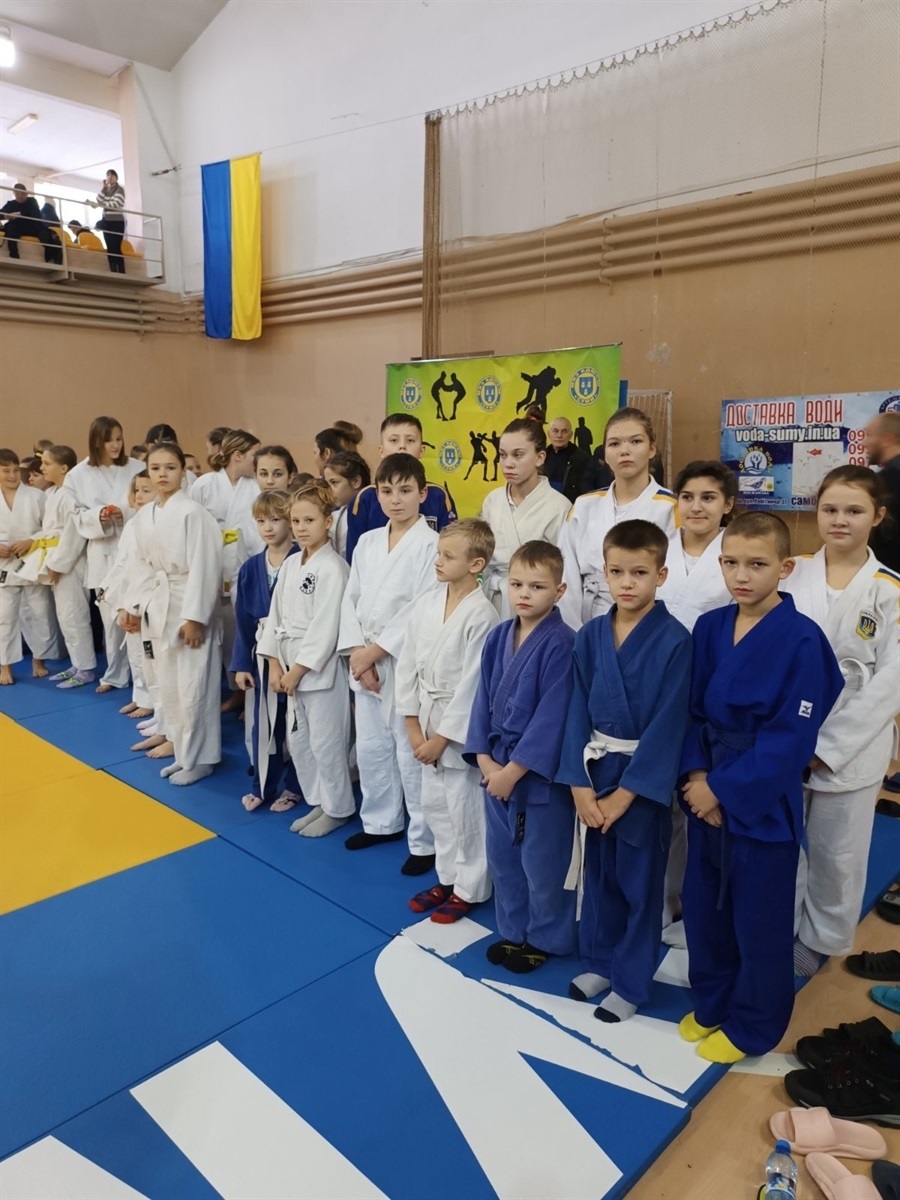 Дзюдоїсти перед початком змагань