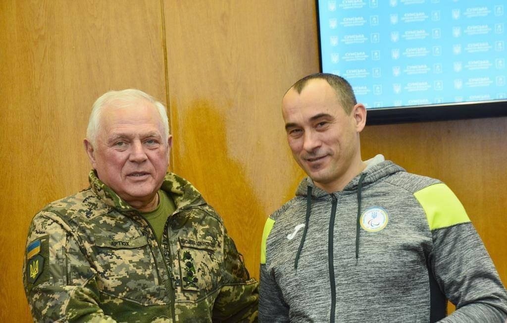 Володимир Касьяненко з головою Сумської ОВА