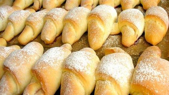 Рогалики без дрожжей