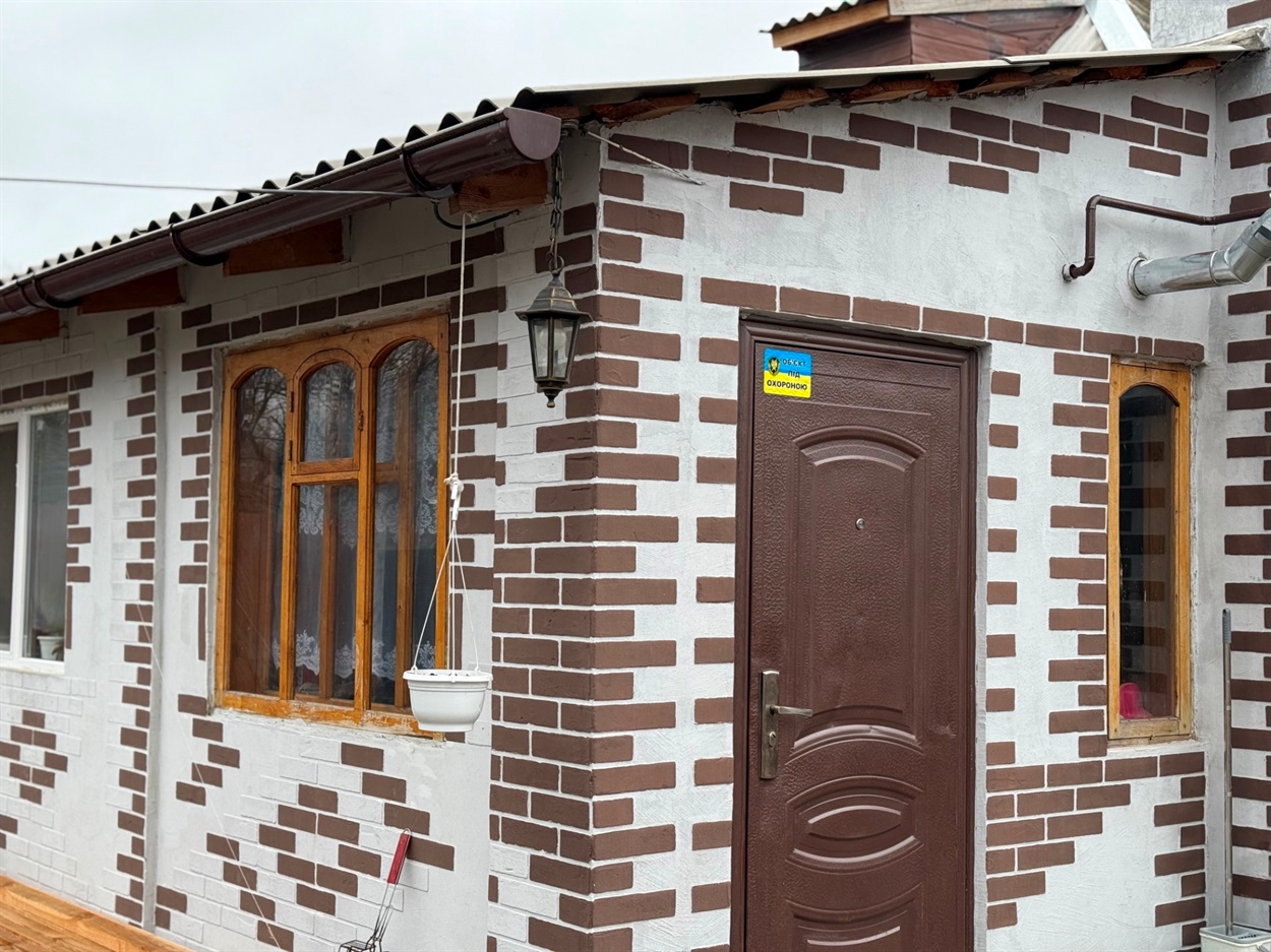 Відбудований будинок